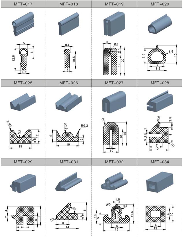 Mechanical and electrical equipment box seal Mechanical and electrical equipment box seal